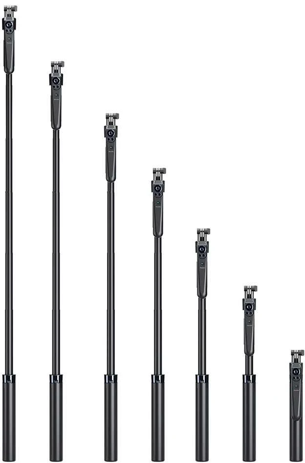 Ulanzi Selfie Stick Tripod 160 Cm Na Telefonas Išmanusis telefonas Kamera + Remote Telesin / Face Tracking / Es-b183 / P3-ms-01 / P3-ms-03