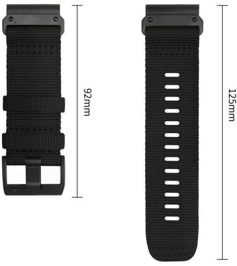 Laikrodžio Apyrankė - Tech-Protect Nylon Classic Išmanusis laikrodis Išmanusis laikrodis Išmanusis laikrodis Išmanusis laikrodis Išmanusis laikrodis Išmanusis laikrodis Išmanusis laikrodis Išmanusis laikrodis Išmanusis laikrodis Išmanusis laikrodis Garmin Fenix 47 mm Juoda