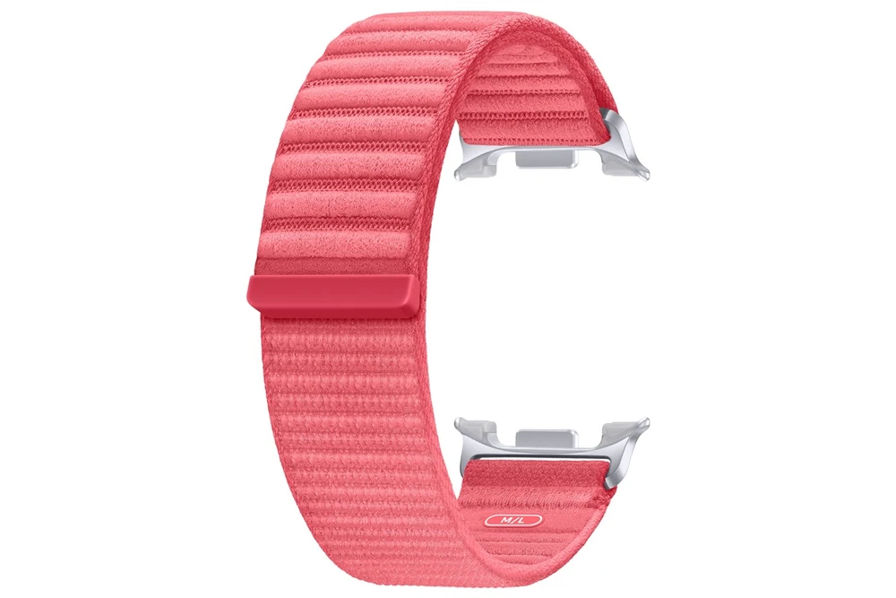 SVL33LREGEU medžiaginis dirželis (M/L) Samsung Galaxy Watch8, Raudona