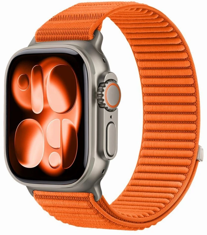 Laikrodžio dirželis - Tech-Protect NylonLoop 44/45/46/49 mm Oranžinis