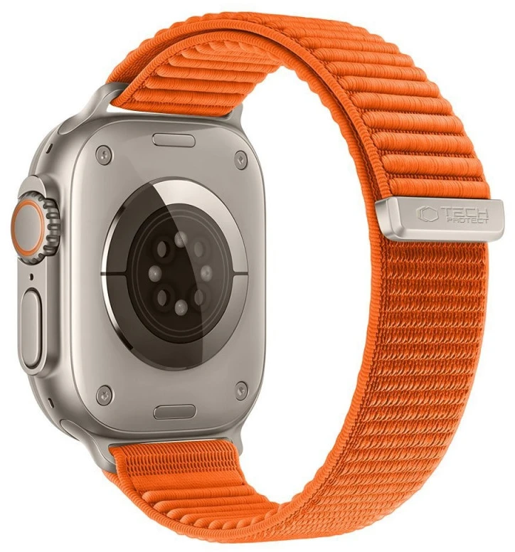 Laikrodžio dirželis - Tech-Protect NylonLoop 44/45/46/49 mm Oranžinis