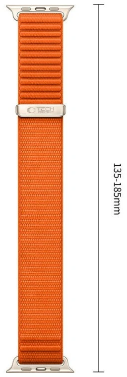 Laikrodžio dirželis - Tech-Protect NylonLoop 44/45/46/49 mm Oranžinis