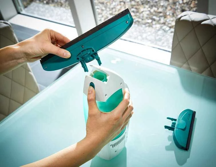 Leifheit Window vacuum cleaner, Baltas/žalias, Cordless