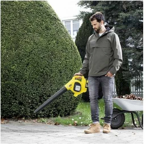 Akumuliatorinis lapų pūstuvas Karcher LBL 4 be akumuliatoriaus ir kroviklio