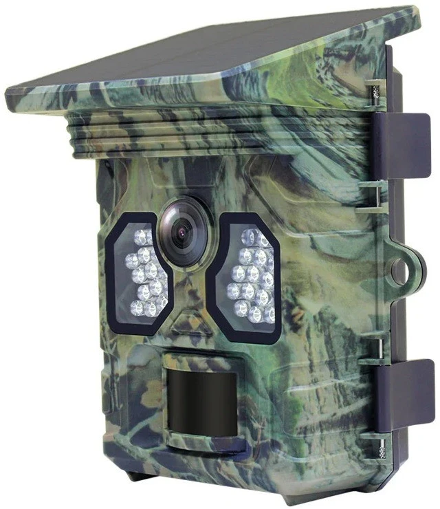 Laukinės Gamtos Kamera - Stealth Gear Racoon Solar 4K, 20 m IR, 0,2 s Suveikimas, IP66, 256 GB