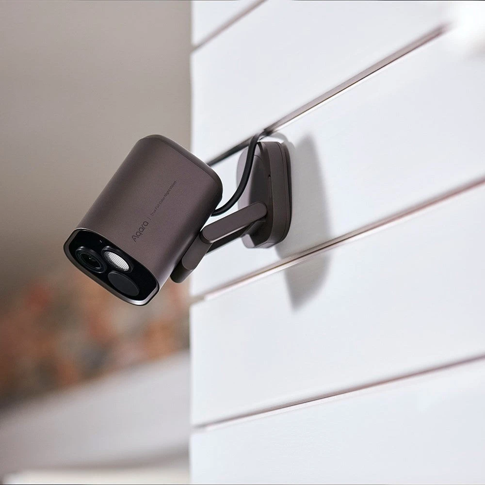 Lauko Apsaugos Kamera - Aqara Camera Hub G5 Pro PoE Balta