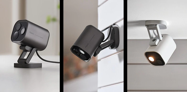 Lauko Apsaugos Kamera - Aqara Camera Hub G5 Pro Wi‑Fi, Balta