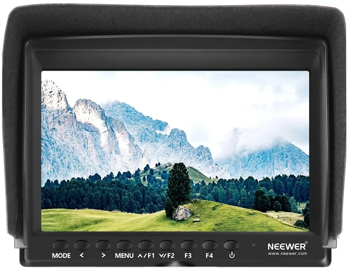 NEEWER F100 Field Monitorius + USB Charger + Baterija Kit