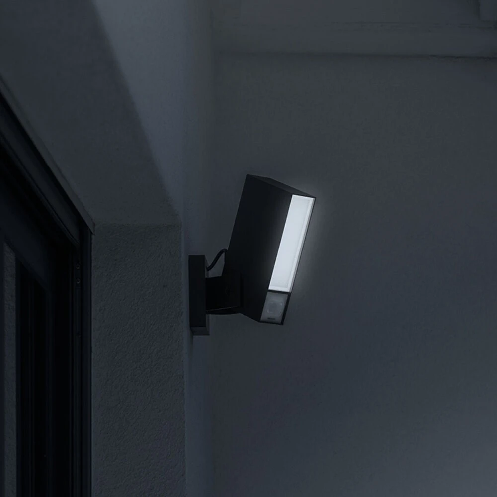 Lauko Sieninis Šviestuvas - NETATMO NOF Lauko Sieninis Šviestuvas 12 W LED 3500 K Juodas
