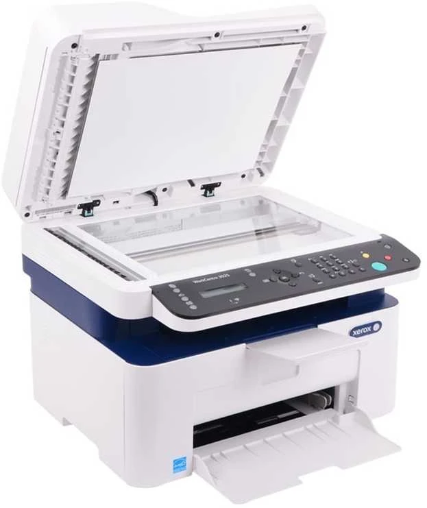 Spausdintuvas Xerox WorkCentre 3025NI, A4, kopijavimas / spausdinimas / nuskaitymas / faksas, ADF, 20 ppm, 15 000 mėn., 128 Mb, 8,5 sek., 150 lapų, USB 2.0, WiFi, Tinklinis
