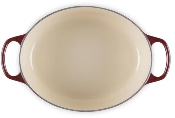 Carruzzo Le Creuset 21178299494441 prikaistuvis 4,7 L Ovalus Raudona