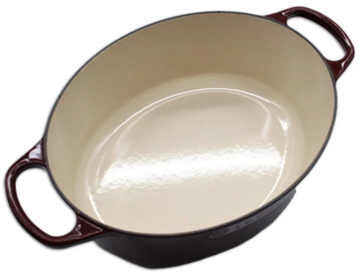 Carruzzo Le Creuset 21178299494441 prikaistuvis 4,7 L Ovalus Raudona