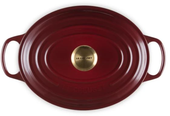 Carruzzo Le Creuset 21178299494441 prikaistuvis 4,7 L Ovalus Raudona