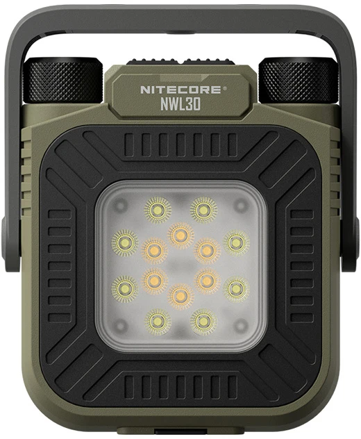 LED darbinis žibintas - Nitecore NWL30 3 viename lauko darbinis žibintas, 50–3 000 lm, 18 000 mAh, IP66