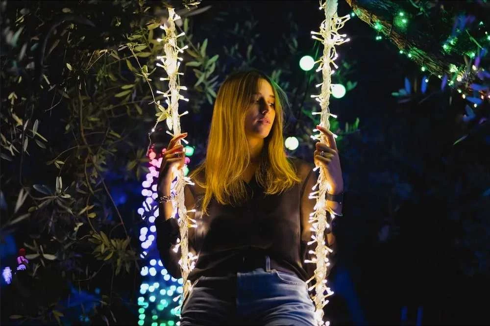 Kalėdinė lempučių girlianda Twinkly Icicle 190 Special LED RGB+W, varvekliai, daugiaspalvė