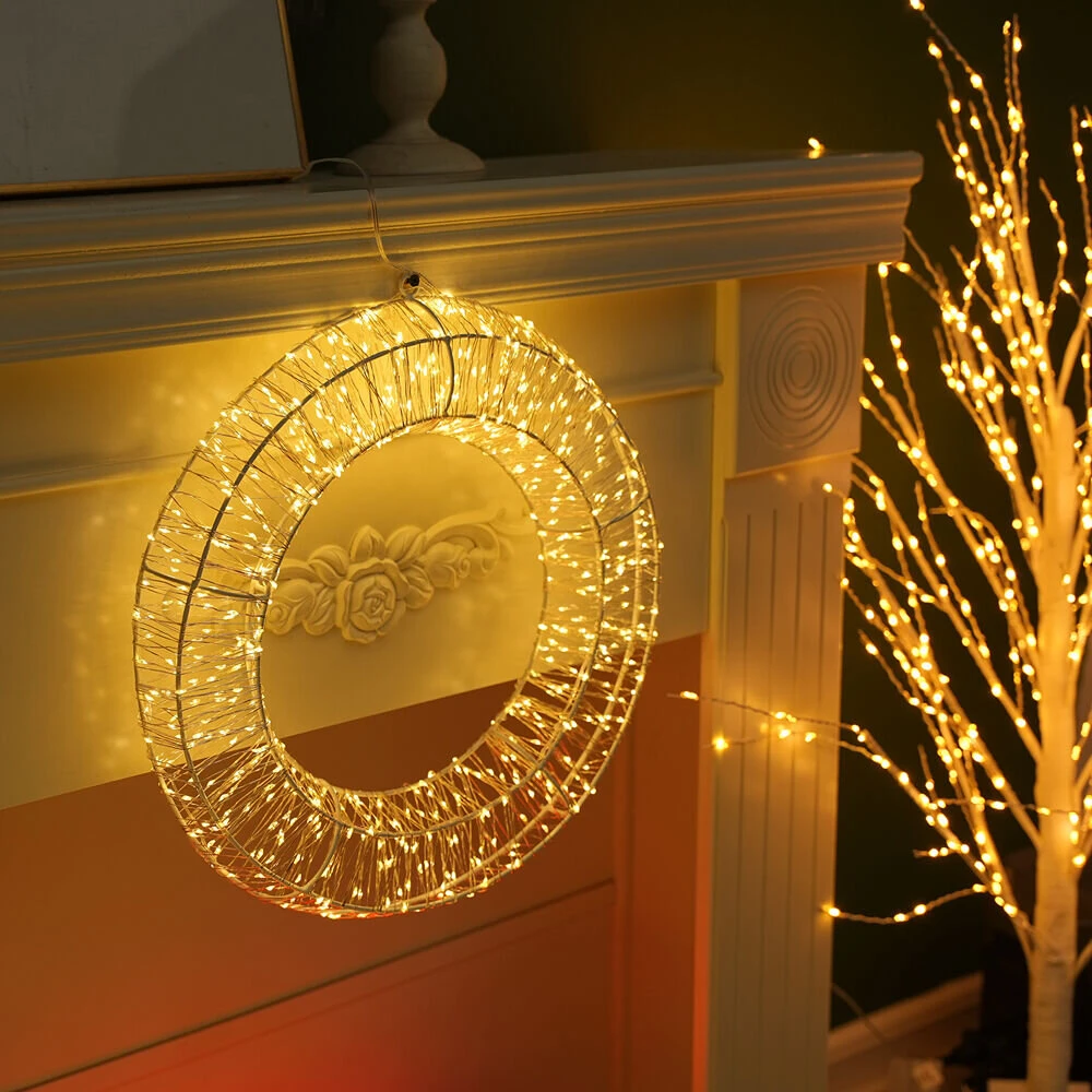 LED Kalėdinė Dekoracija - Modee ML-C5002 40 cm 720 LED Šiltai Balta