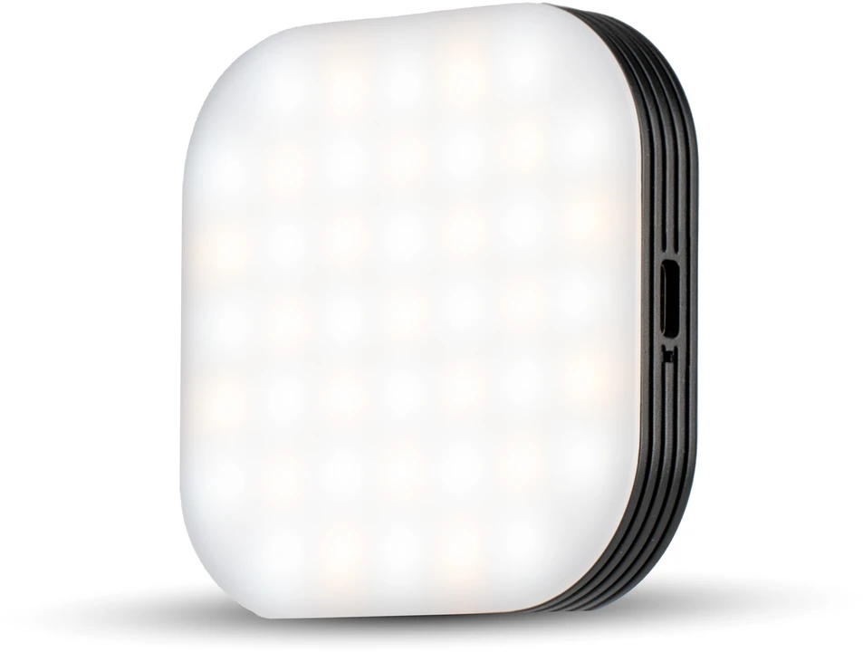 LED Lempa - D-Fruit DF622 Magnetinė USB-C LED Lempa, 3 Spalvų Temperatūros, 5 Ryškumo Lygiai, 360° Pasukimas, Pilka