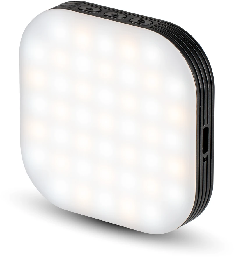 LED Lempa - D-Fruit DF622 Magnetinė USB-C LED Lempa, 3 Spalvų Temperatūros, 5 Ryškumo Lygiai, 360° Pasukimas, Pilka