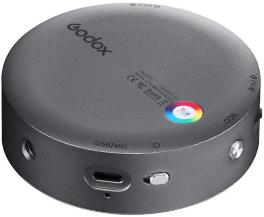 Godox R1 Mobile RGB LED light (Pilkas korpusas)