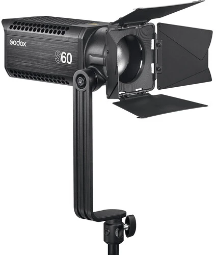 LED lempa - Godox S60 3 lempų rinkinys, 6–55° spindulys, 5 600 K, CRI 96 / TLCI 97
