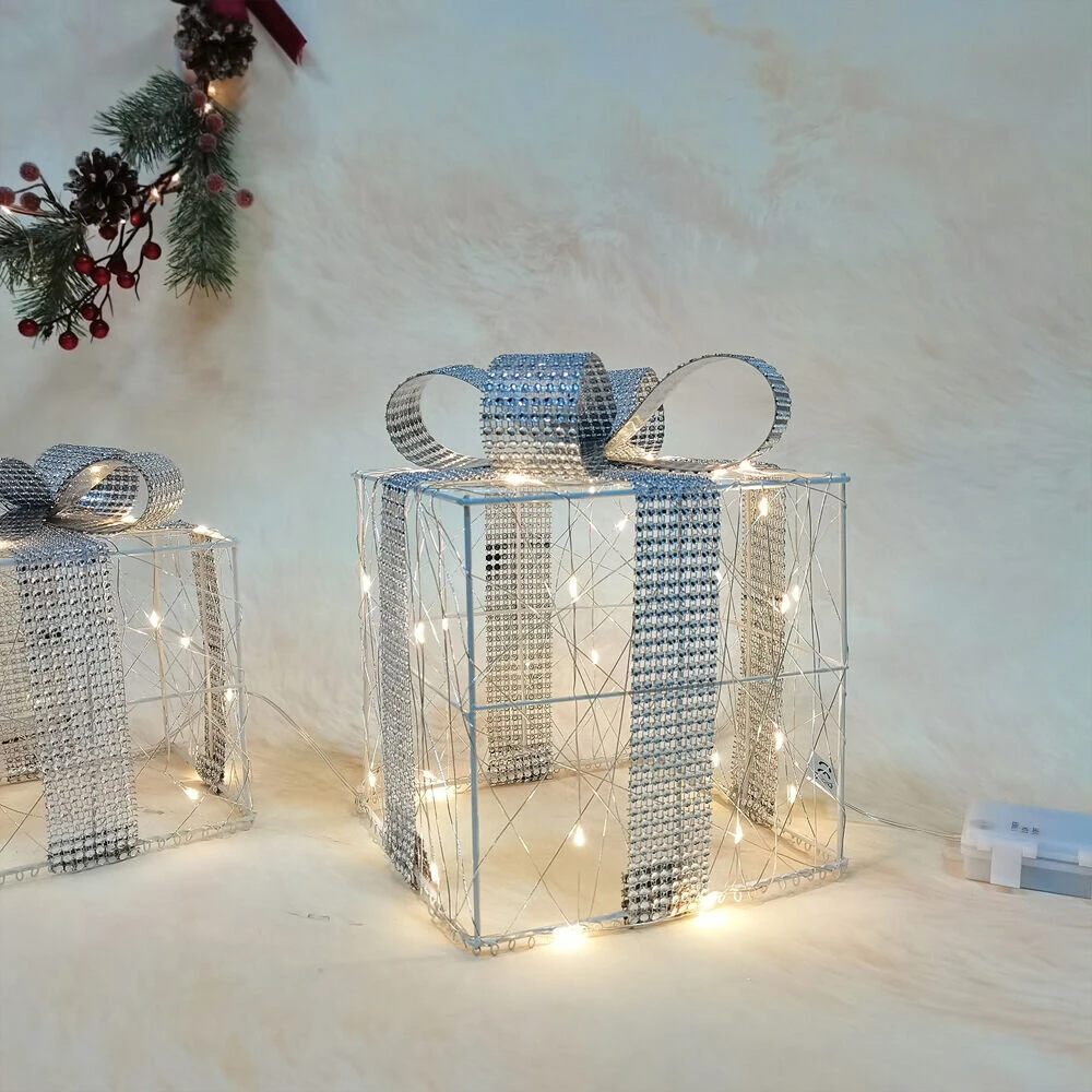 LED Lempa - Modee C4036 50 LED Šiltai Balta Dovanų Dėžutės Dekoracija