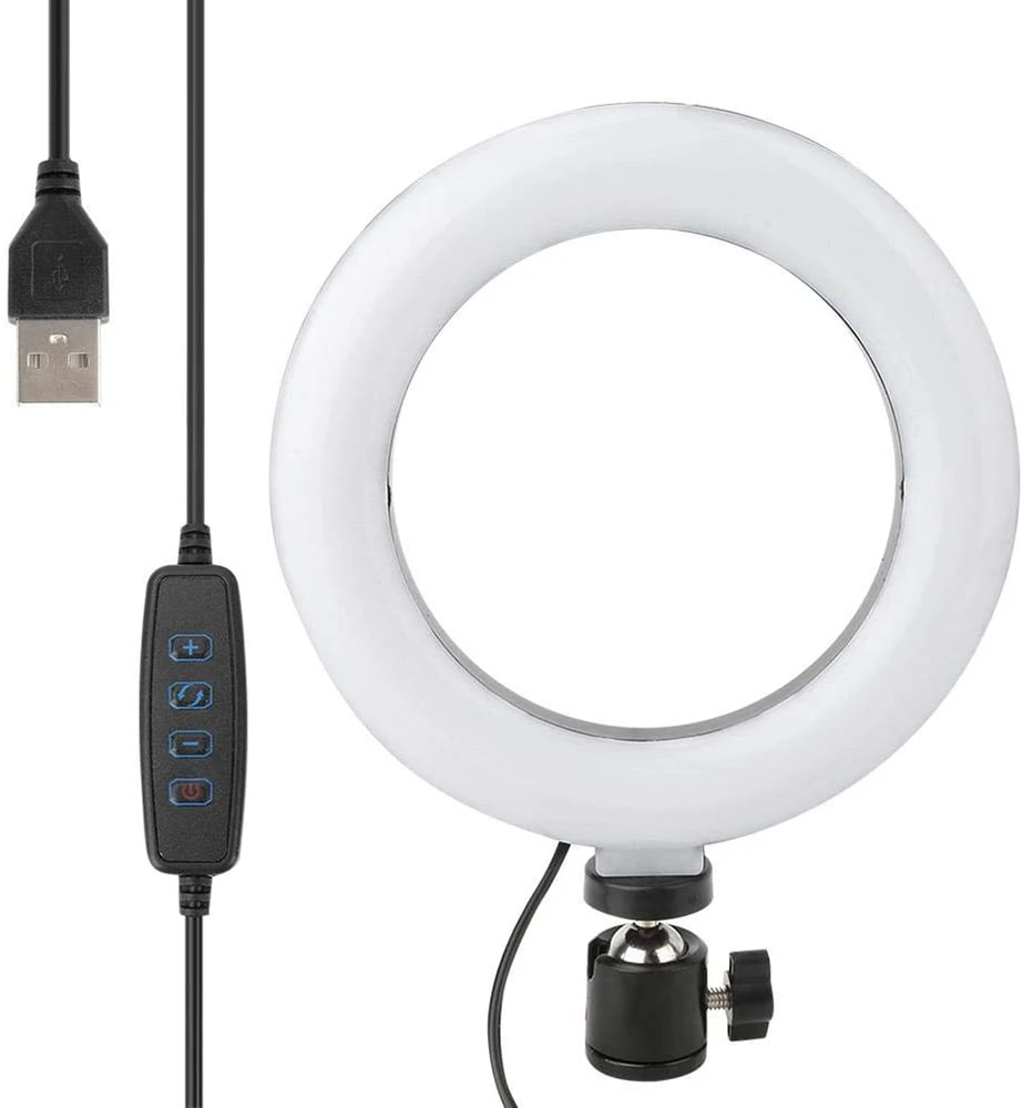 LED Lempa - Platinet PMRL6 6″ Vaizdo Tinklaraščių LED Žiedinė Lempa