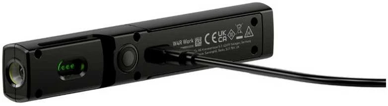LED Lenser Darbo Šviesa - Ledlenser W4R 220 Liumenų Įkraunama Juoda