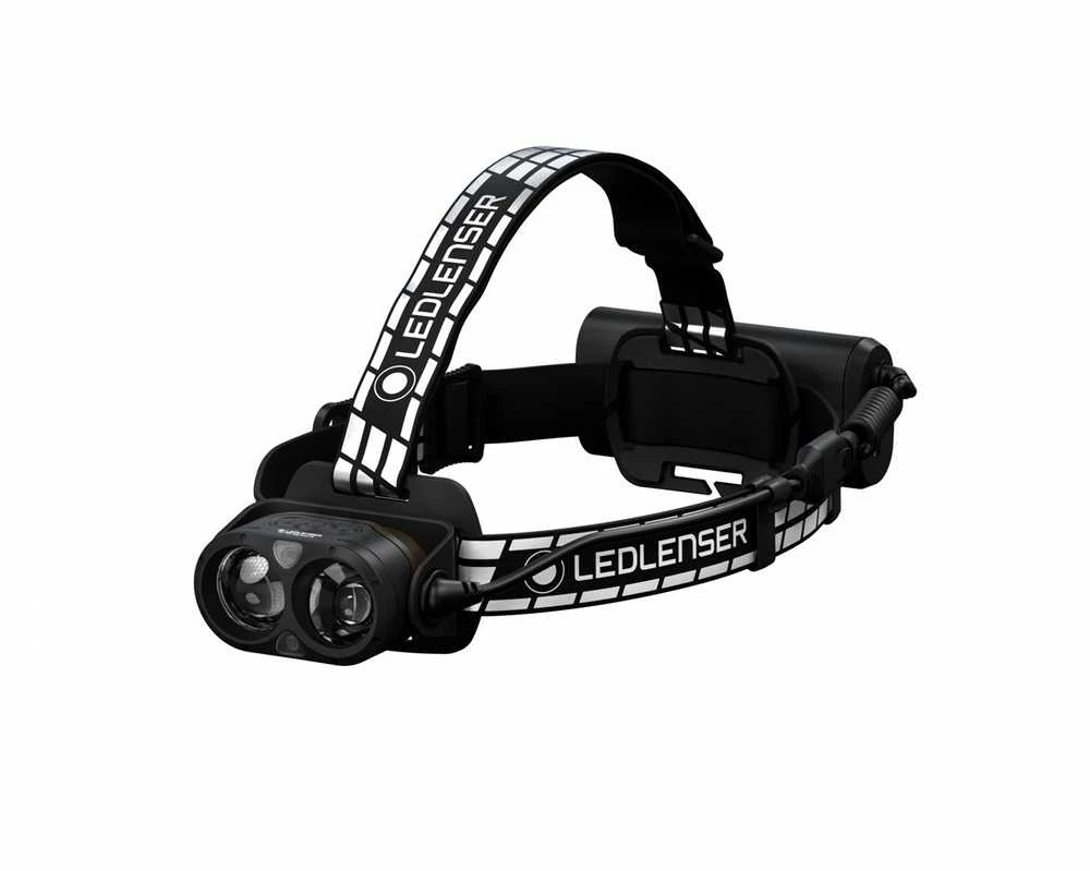 LED Lenser Galvos Žibintas - Ledlenser H19R Juodas