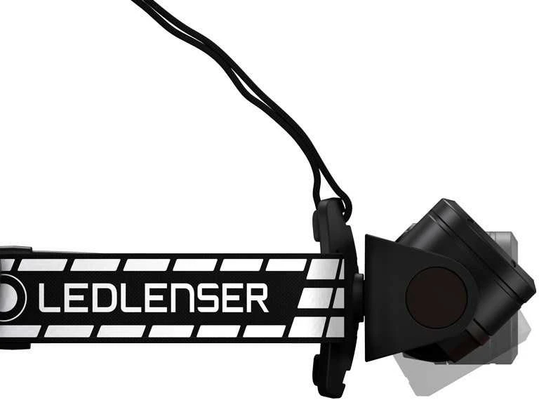 LED Lenser Galvos Žibintas - Ledlenser H19R Juodas