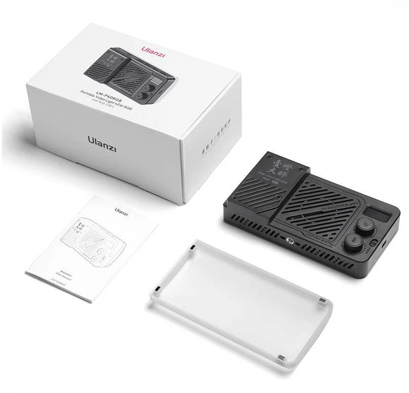 LED Šviesa - Ulanzi P40 2700-6500K Reguliuojamas Ryškumas USB-C