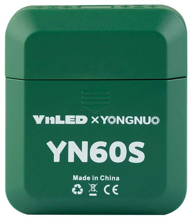 LED Šviesa - Yongnuo YN60S 5500K 3 Galingumo Nustatymai Stovo Montavimas Žalia