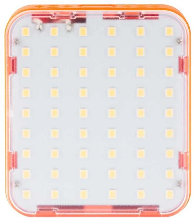 LED Šviesa - Yongnuo YN60S 5500K 3 Ryškumo Lygiai Stovo Montavimas Oranžinė