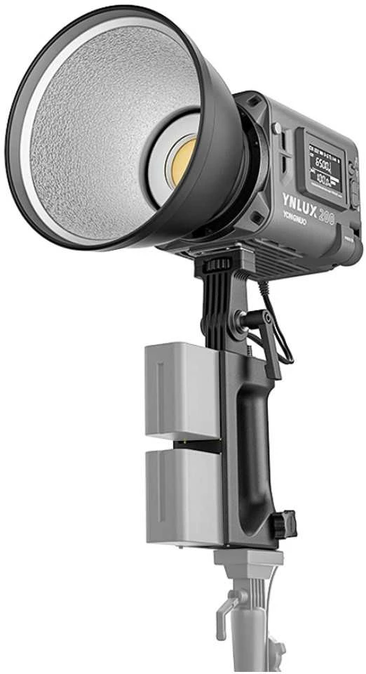 LED Šviesa - Yongnuo YNLUX200 0-100% Ryškumas 2700-6500K Bowens Montavimas