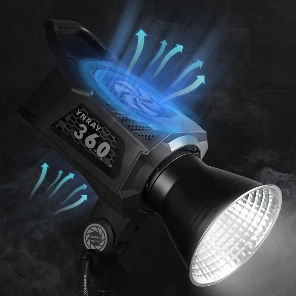 LED Šviesa - Yongnuo YNRAY360 5600K COB Chip Bowens Mount Bluetooth DMX