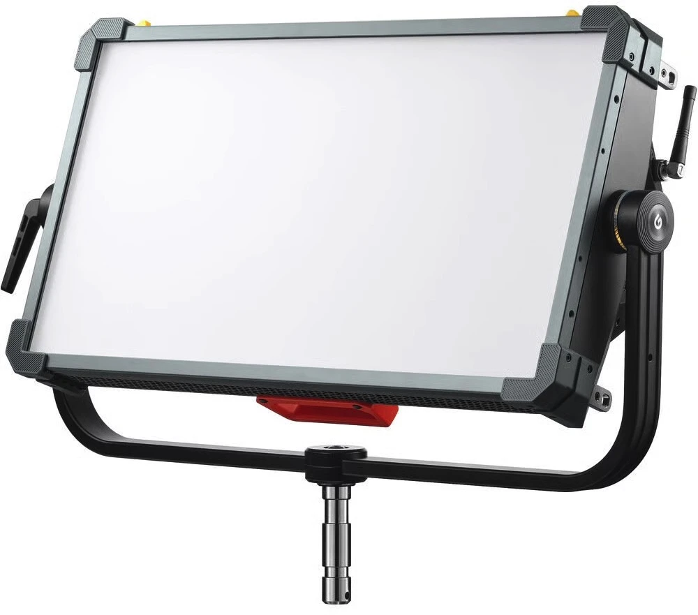 LED šviesos laikiklis - Godox P600R stulpu valdomas U tipo laikiklis su 1 1/8 col. kaiščiu