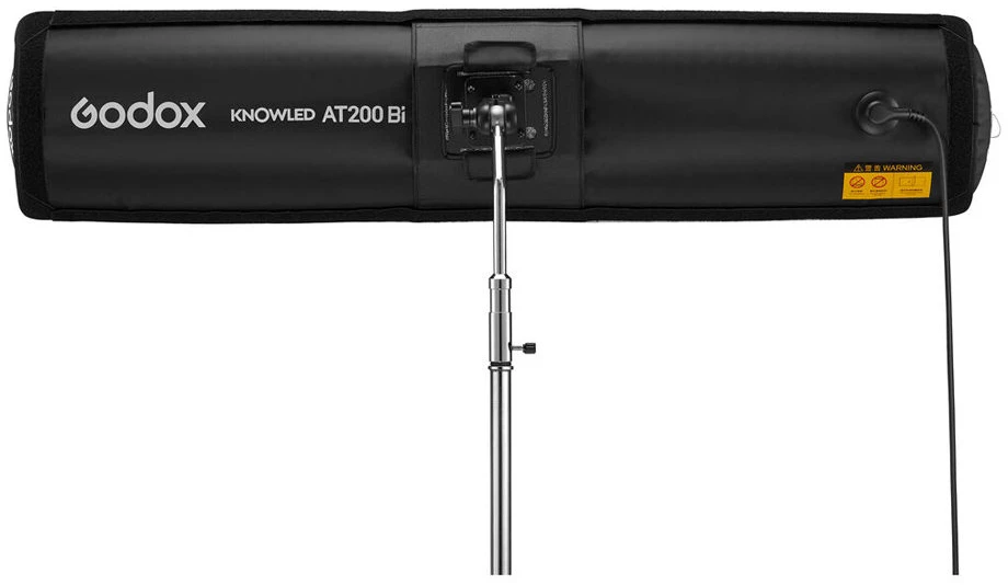 LED šviestuvas - Godox AT200Bi KNOWLED dviejų spalvų LED vamzdinis šviestuvas, 210 W, 2 700–8 500 K, IP65