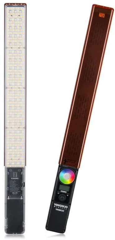 Apšvietimo įranga - Yongnuo YN-360 III 3200-5600K RGB LED šviesos panelė