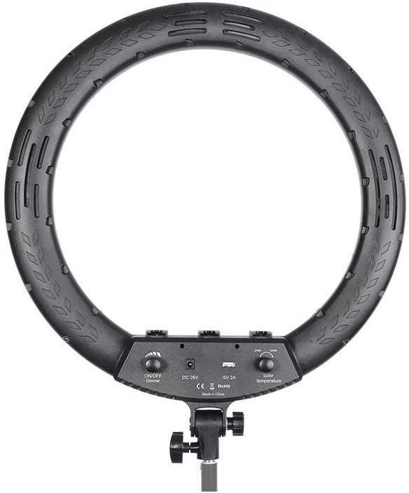 LED Šviestuvas - MITOYA MTY-18C 45cm 2700-6500K 240 SMD LED su Nuotolinio Valdymo Pultu