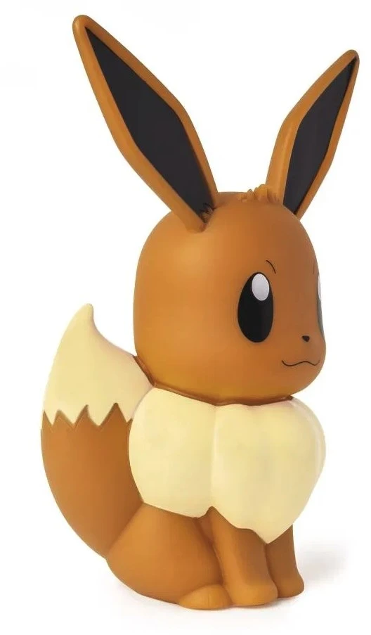 TEKNOFUN Eevee kūdikių naktinė lemputė, pastatoma, ruda, kreminė LED