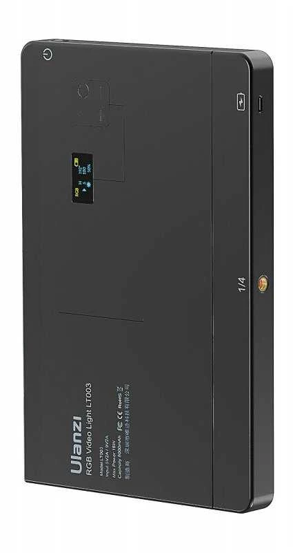 Apšvietimo Įranga - Ulanzi LT003 RGB LED Video Light 10 inch 2500K-9000K