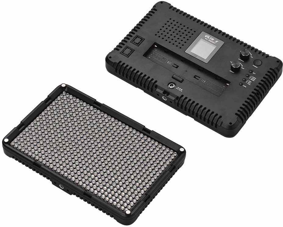 LED šviestuvas - Viltrox VL D640T 640 LED 3 300–5 600 K reguliuojamas šviestuvas baltas