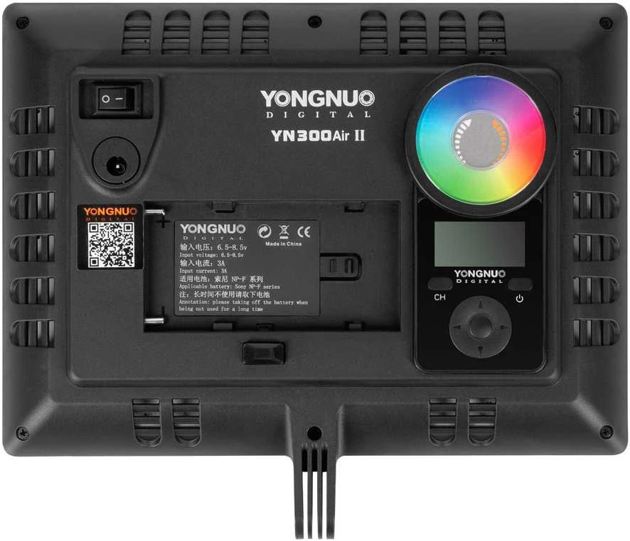 LED Šviestuvas Yongnuo YN300 Air II RGB, WB (3200 K - 5500 K)