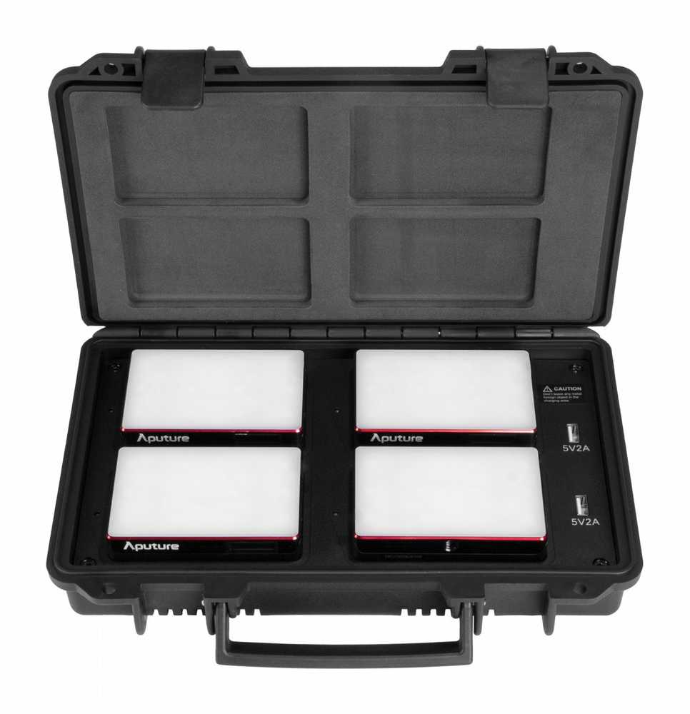 LED šviestuvų rinkinys Aputure MC Travel Kit ( 4 vnt.)
