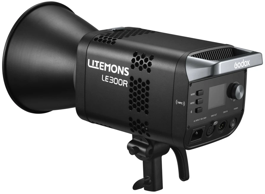 LED Vaizdo Šviesa - Godox LE300R LITEMONS Viso Spektro LED Šviestuvas, Juodas