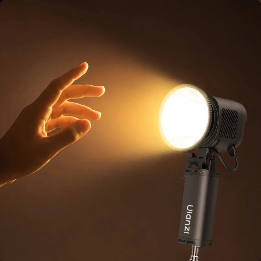 Multiblitz LED Vaizdo Šviesa - Ulanzi LC60 60 W „LightOn“ Dviejų Spalvų 2 700–6 500 K LED Blykstė, 13 Efektų