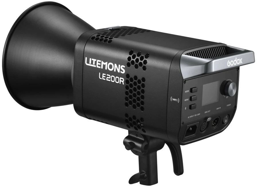 LED Vaizdo Šviestuvas - Godox LE200R Spalvotas LED Šviestuvas, Juodas