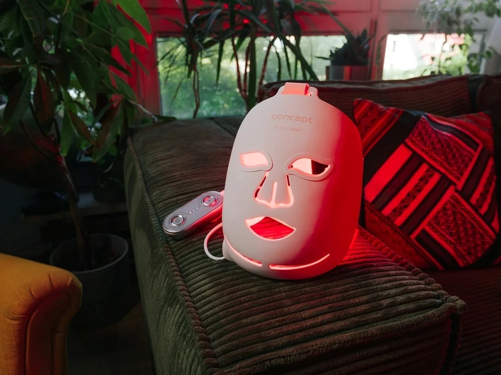 Concept MO8303 Perfect Skin LED face mask Baltas