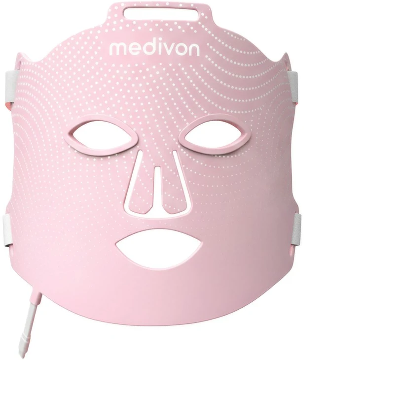 LED Veido Kaukė - Medivon Lumi Fit LED Šviesos Veido Kaukė, Rožinė