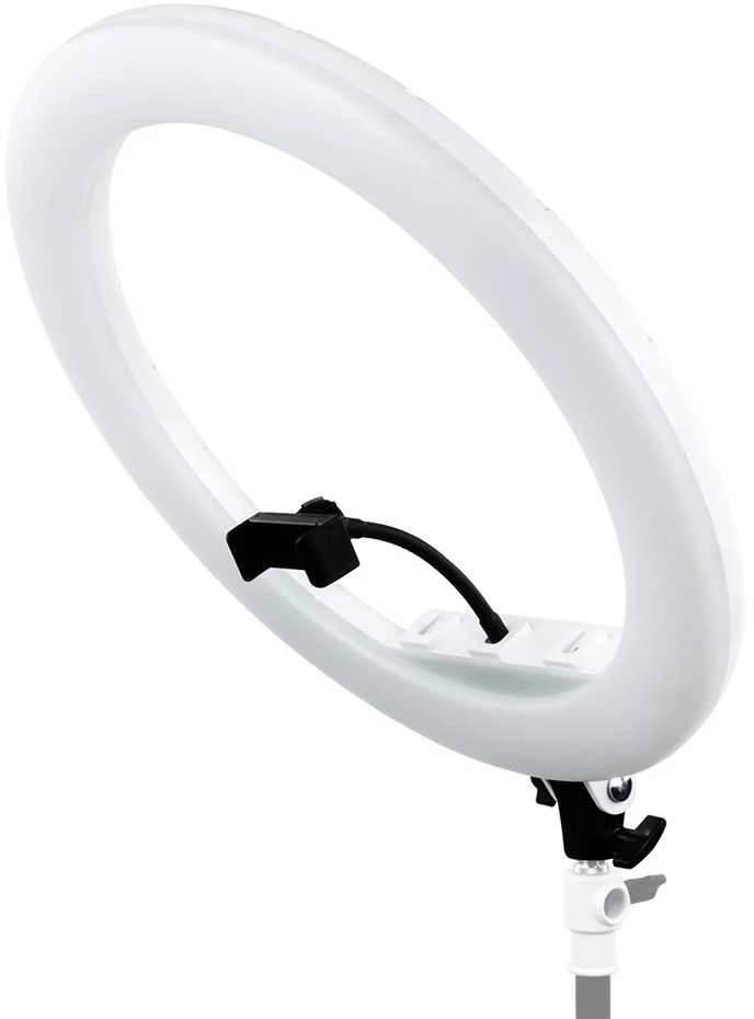 LED Žiedinė Šviesa - MITOYA MTY-18C 50W 2700-6500K Balta 45cm