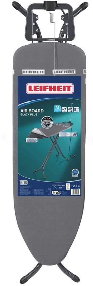 Leifheit Lyginimo Lenta - Air Board M Juoda Plus NF